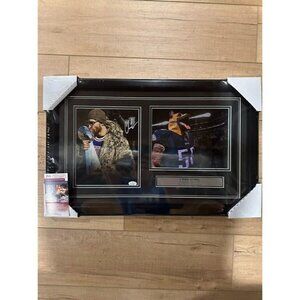 Chris Long signed autographed Philadelphia Eagles SBLII 8x10 photo Framed JSA